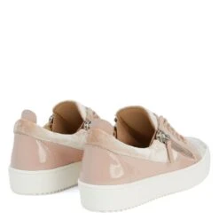 GAIL VELVET-Pink-Low-top Sneakers -Giuseppe Zanotti Shop RW20036001 C 1
