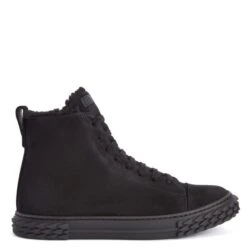 ECOBLABBER-black-Mid Top Sneakers