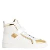 GIUSEPPE ZANOTTI ZENAS-White-Mid Top Sneakers -Giuseppe Zanotti Shop RW20063002 A 1